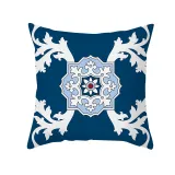 4PCS Home Cotton Decorative Geometry Pattern Printing Throw Pillow Case Cushion Covers For Sofa Couch Bed Chair