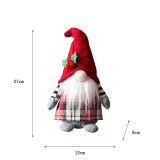 Easter Braid Gnomes Faceless Plush Doll With Hat Holiday Decorations