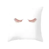4PCS Home Cotton Decorative Eyes Lips Throw Pillow Case Cushion Covers For Sofa Couch Bed Chair