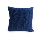 Velvet Plaid Pure Color Plush Cushion Cover Home Decor Pillow Cover For Living Room Bedroom Sofa