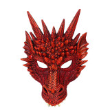 Halloween Holiday Carnival Children's Dress Up Toy Dragon Wing Tail Mask Set