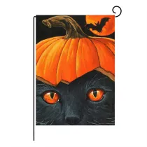 Halloween Double-Sided Flag Party Cat Garden Flag
