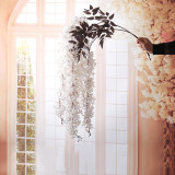 Artificial Bouquet Lilac Wall Hanging Flower Rattan Wall Scene Decoration