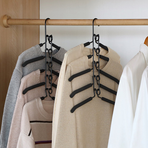 Shirt Hangers Non Slip Space Saving Closet Organizer Stainless Steel Coats Hangers