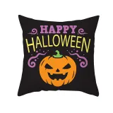 Halloween Holiday Pumpkin Skull Pillowcase Cushion Pillow Cover