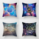 4PCS Home Cotton Decorative Multicolor Bohemia Throw Pillow Case Cushion Covers For Sofa Couch Bed Chair