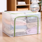 Transparency Storage Box Waterproof Dustproof for Bedroom Clothes Toys Storage