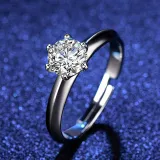 Classic Silver Zircon Diamond Pendant Chain Jewelry Earrings Necklaces Rings Jewelry Sets