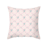 4PCS Flowers Home Cotton Decorative Throw Pillow Case Cushion Covers For Sofa Couch Bed Chair
