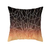 4PCS Home Cotton Decorative Rhombus Printing Throw Pillow Case Cushion Covers For Sofa Couch Bed Chair