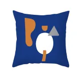 4PCS Home Cotton Decorative Abstract Pattern Throw Pillow Case Cushion Covers For Sofa Couch Bed Chair