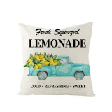4PCS Home Cotton Decorative Sunflower Throw Pillow Case Cushion Covers For Sofa Couch Bed Chair