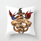 4PCS Ocean Sailing Boat Anchor Decorative Throw Pillow Case Cushion Covers