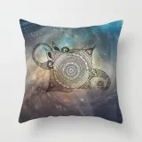 4PCS Home Cotton Decorative Multicolor Bohemia Throw Pillow Case Cushion Covers For Sofa Couch Bed Chair
