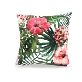 Fancy Flowers Tropical Plants Flamingo Throw Pillow Case Cushion Cover