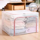 Transparency Storage Box Waterproof Dustproof for Bedroom Clothes Toys Storage