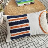 Boho Tassel Decorative Throw Pillow Cushion Cover Bohemia Tufted Pillow Case