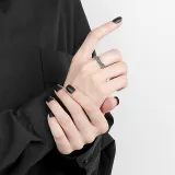 Adjustable Guardian Angel Wing Ring