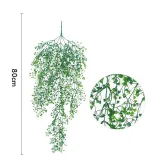 Single Artificial Plant Golden Bell Willow Wall Hanging Flower Rattan Wall Decoration