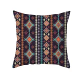 4PCS Home Cotton Decorative Bohemia Geometry Throw Pillow Case Cushion Covers For Sofa Couch Bed Chair