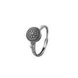 Traditional Lotus Anxiety Relief Ring And Necklace For Women With Gift Box