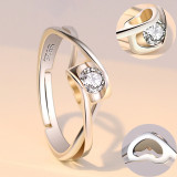 0.3 Carat Diamond Ring Eternity Engagement Wedding Band With Gift Box