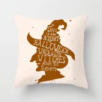 Home Decoration Christmas Shadow Pillowcase Cushion Pillow Cover