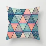 4PCS Home Cotton Decorative Multicolor Bohemia Throw Pillow Case Cushion Covers For Sofa Couch Bed Chair