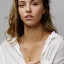 Rated Disc Necklace And Bracelet With Gift Box