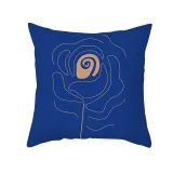 4PCS Home Cotton Decorative Abstract Pattern Throw Pillow Case Cushion Covers For Sofa Couch Bed Chair