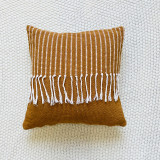 Textured Bohemian Tassel Decorative Throw Pillow Case Cushion Covers