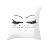 4PCS Home Cotton Decorative Eyes Lips Throw Pillow Case Cushion Covers For Sofa Couch Bed Chair