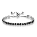 4mm Round Adjustable Crystal Birthstone Bracelet Gift For Mom Friends