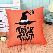 Pumpkin Peach Skin Halloween Holiday Pillowcase Home Pillow Cushion Cover