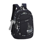Primary School Flame Pattern Lightweight Waterproof Backpack School Bag