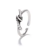 9PCS Silver Vintage Love Forever Stackable Finger Punk Rings Set
