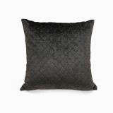 Soft Luxury Velvet Modern Quilted Cushion Covers for Sofa Couch Living Room Bedroom