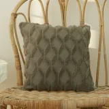 Rectangular Tufted Couch Soft Linen Luxury Boho Decorative Throw Pillow Case Cushion Covers