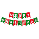 Merry Christmas Decorate Santa Claus Christmas Tree Tassels and Balloon