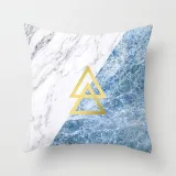 4PCS Geometric Marbling Home Decorative Throw Pillow Case Cushion Covers
