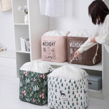 Folding Storage Box Dustproof Basket Suitable for Bedroom Clothes Toys Storage