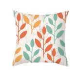 4PCS Home Cotton Decorative Flower Throw Pillow Case Cushion Covers For Sofa Couch Bed Chair