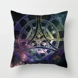 4PCS Home Cotton Decorative Multicolor Bohemia Throw Pillow Case Cushion Covers For Sofa Couch Bed Chair