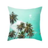 4PCS Home Cotton Decorative Sandbeach Throw Pillow Case Cushion Covers For Sofa Couch Bed Chair