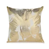 4PCS Home Cotton Decorative Gold Blocking Throw Pillow Case Cushion Covers For Sofa Couch Bed Chair