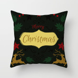 Home Decoration Christmas Ring Pillowcase Cushion Pillow Cover