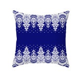 4PCS Chinese Style Geometry Decorative Throw Pillow Case Cushion Covers For Sofa Couch Bed Chair