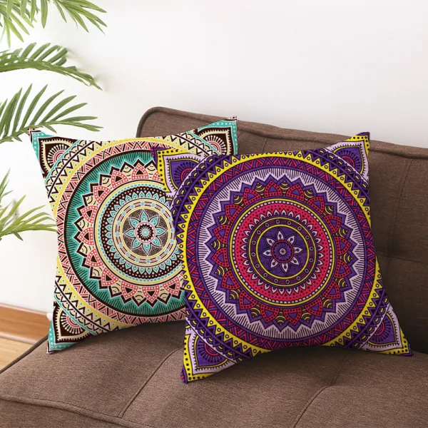 4PCS Home Cotton Decorative Bohemian Throw Pillow Case Cushion Covers