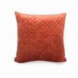 Soft Luxury Velvet Modern Quilted Cushion Covers for Sofa Couch Living Room Bedroom