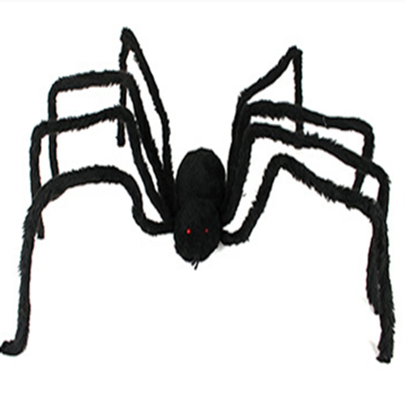 Tricky Toy Hairy Spider Halloween Plush Toy Simulation Spider